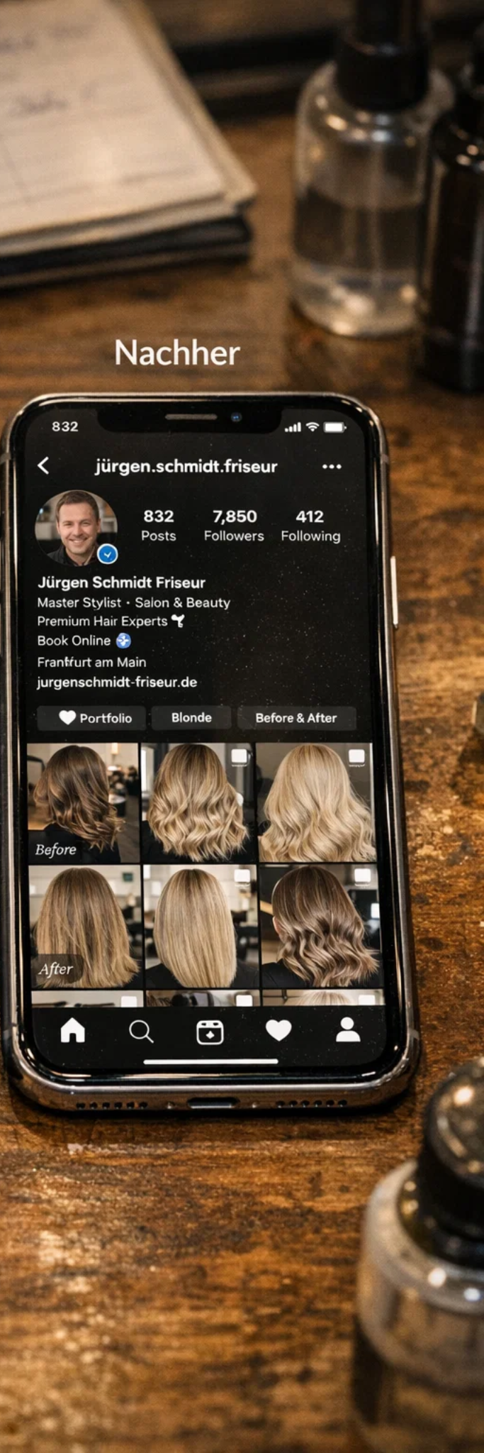 Feed Nachher – Premium Grid