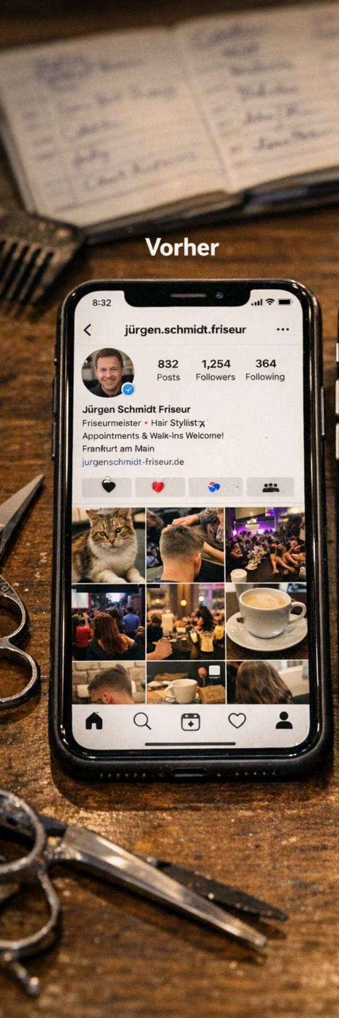 Feed Vorher – Chaos Look